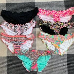 7 pairs of VS swim bottoms